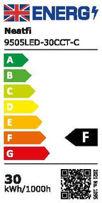 2500 Lumens LED Desk Lamp with Clamp – 22" Wide Shade, 5 Color Modes for Nails & Crafts, Black