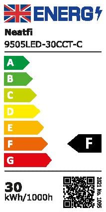 2500 Lumens LED Desk Lamp with Clamp – 22" Wide Shade, 5 Color Modes for Nails & Crafts, White