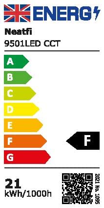 2200 Lumens LED Desk Lamp with Clamp – 20” Wide Shade, 3 Light Modes, Dimmable Task Light, White