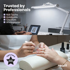 Neatfi Pro Series Ultra LED Desk Lamp – 3,500 Lumens, CRI 95, 26-Inch Wide, Dimmable Light, Black