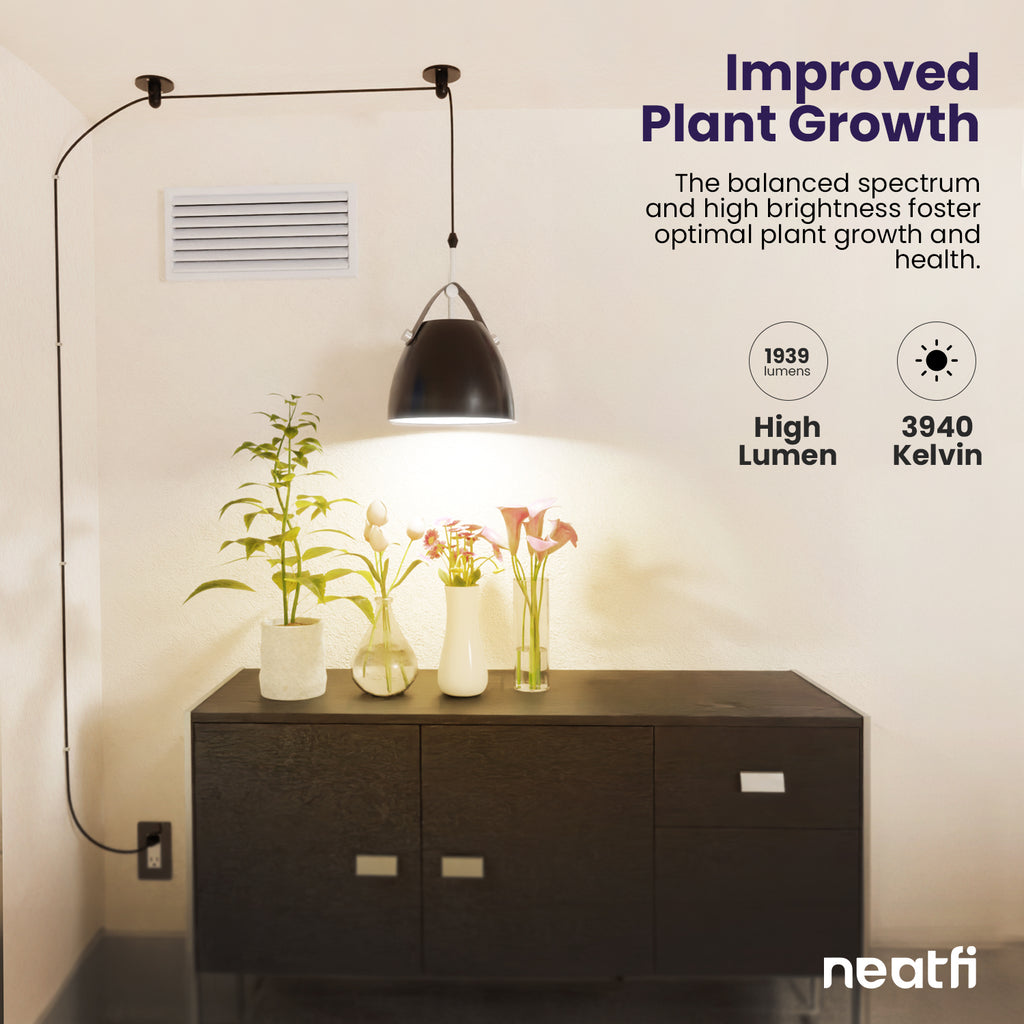 Neatfi 12.6 inch LED Grow Light - Black