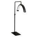 Lámpara LED de escritorio de 44" de ancho con abrazadera – 3000 lúmenes, 3 modos de color, CRI 95, luz de trabajo regulable, negra