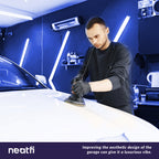 6-Arrow Shape Ultra-Bright LED Ceiling Light – 42,2400 Lumens for Warehouses & Gyms, Blue