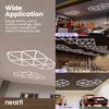 Heart-Shaped Modern LED Car Garage Light - Cool White