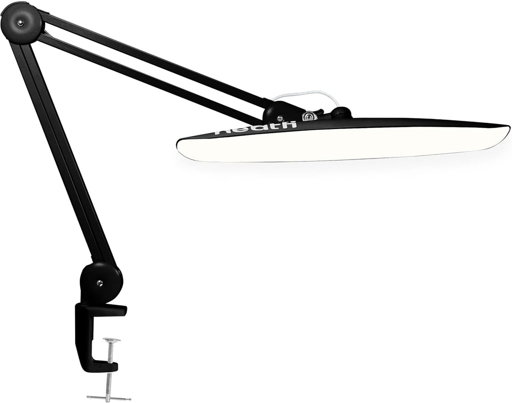 Pro Series 20” LED Desk Lamp – CRI 95, 3 Light Modes, 2200 Lumens, Black