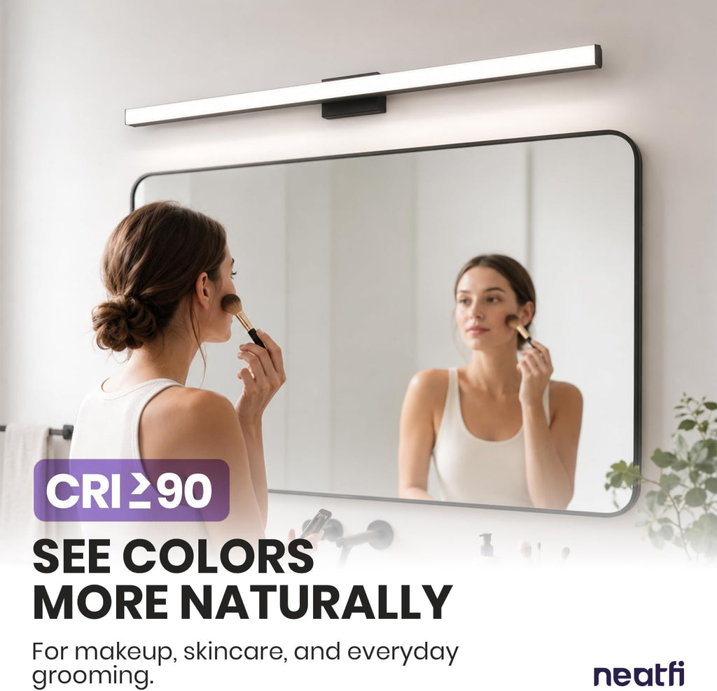 48-Inch LED Vanity Light Bar – 40W, 3800 Lumens, CCT