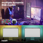 19" RGB Monitor Light Bar with Touch Sensor, Black
