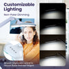 17” LED Task Lamp with Clamp – Wide Shade Elite HD XL, 3 Adjustable Light Modes – Blue Ring