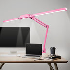 41” Wide Shade, 3000 Lumens LED Desk Lamp with Clamp – CRI 95, 3 Color Modes, Dimmable Task Light