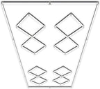 49,280 Lumens LED Garage Light, 8-Hex Grid, Close-to-Ceiling, Cool White