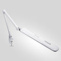 17" Wide Shade Elite Desk Lamp with Clamp – Adjustable & Non-polar Dimming Light, White