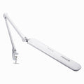 17" Wide Shade Elite Desk Lamp with Clamp – Adjustable & Non-polar Dimming Light, White