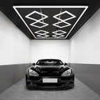 49,280 Lumens LED Garage Light, 8-Hex Grid, Close-to-Ceiling, Cool White