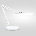 20” Wide Head LED Desk Lamp with Base – 2200 Lumens Task Light for Home Office & Crafts, White