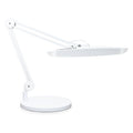 20” Wide Head LED Desk Lamp with Base – 2200 Lumens Task Light for Home Office & Crafts, White