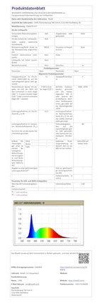 2200 Lumens LED Desk Lamp with Clamp – 23" Wide, 3 Light Modes for Workbench & Home Office, White