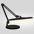 Lámpara LED de escritorio de 2200 lúmenes con abrazadera – 23" de ancho, 3 modos de luz para banco de trabajo y oficina en casa, blanca