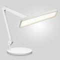 Lampe de bureau LED 2500 lumens avec base – Abat-jour large de 56 cm, 5 modes de couleur pour ongles et travaux manuels, blanc
