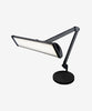 Neatfi 26inches wide Black adjustable desk lamp with base on a white background