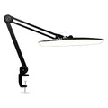 2200 Lumens LED Desk Lamp with Clamp – 20” Wide Shade, 3 Light Modes, Dimmable Task Light, Black