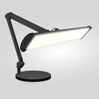 3500 Lumens LED Desk Lamp with Base – 26" Ultra-Wide, 3 Light Modes, Touch Control Light, Black