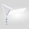 3500 Lumens LED Desk Lamp – 26” Ultra-Wide Shade, Non-Flickering Task Light with Clamp, White