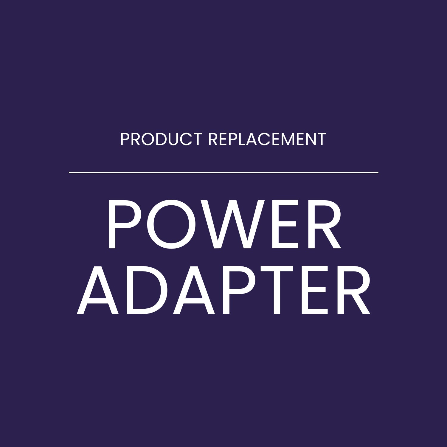 US Replacement Power Adapter - 27.5V, 0.75A