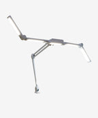 44" Wide Shade LED Desk Lamp with Clamp – 3000 Lumens, 3 Color Modes, CRI 95, Dimmable Task Light
