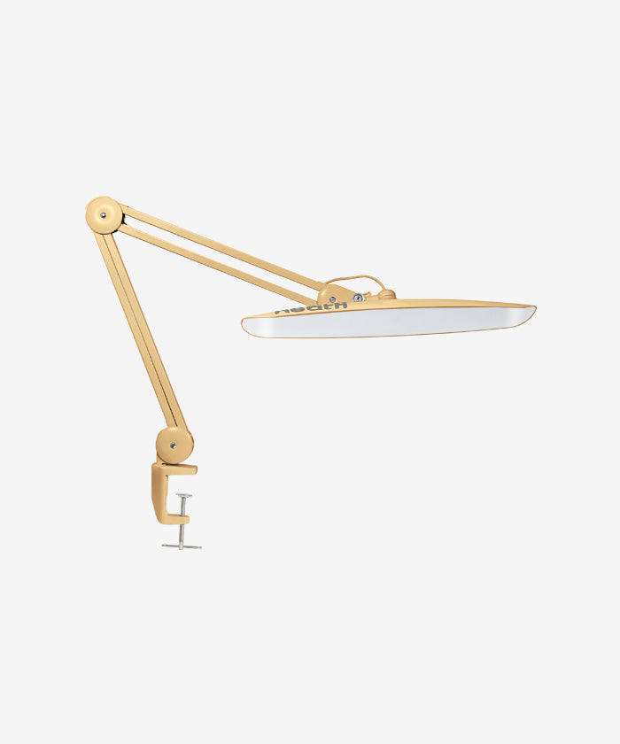 20" Wide Shade XL 2,200 Lumens LED Task Lamp - Gold