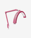 Half Moon Swing Arm Table Lamp with Clamp, 2500 Lumens & 5 Light Modes - Pink