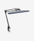 2200 Lumens LED Desk Lamp with Clamp – 23" Wide, 3 Light Modes for Workbench & Home Office, Silver