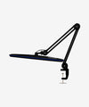 23" Wide Shade XL 2,200 Lumens LED Task Lamp with Clamp, 3 Adjustable Light Modes - Black