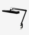 28" Flex Desk Lamp with Clamp, Dimmable, 3,000 Lumens 30W LED Computer Monitor Light, 5 Brightness Levels & 5 Light Modes, Adjustable Metal Arm Desk Light for Home & Office - Black