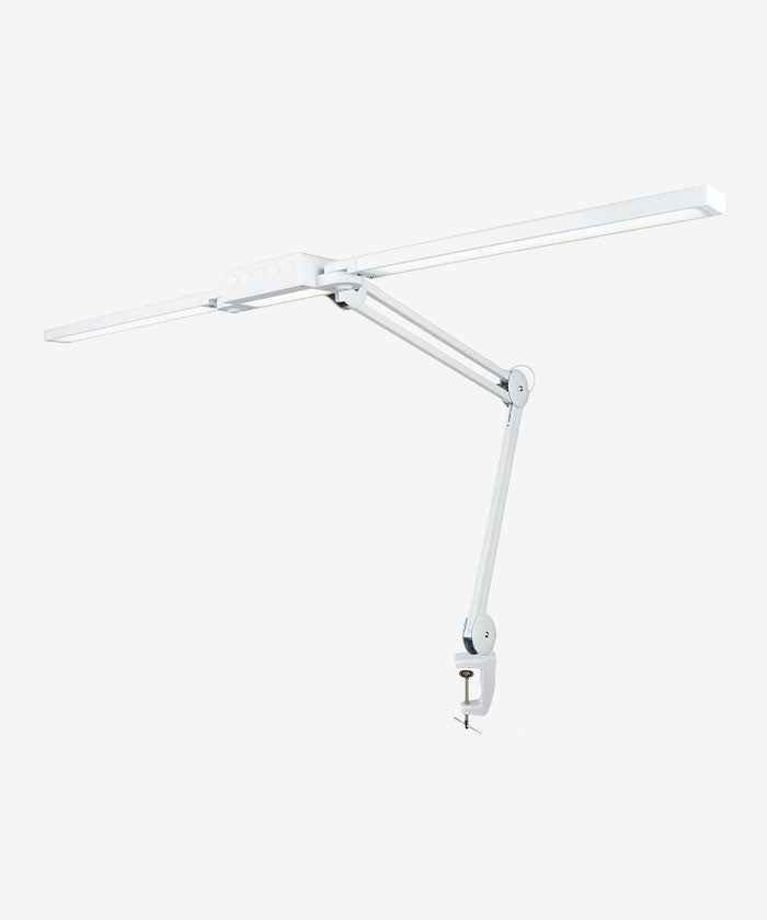 41” Wide Shade, 3000 Lumens LED Desk Lamp with Clamp – CRI 95, 3 Color Modes, Dimmable Task Light