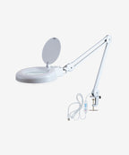 LED Magnifying Lamp with Clamp, 5 Diopter, Dimmable - White