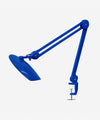 20” Wide Shade XL LED Desk Lamp with Clamp, 2200 Lumens, Dimmable – Sapphire Blue
