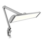 3500 Lumens LED Desk Lamp with Clamp – 26" Ultra-Wide, 3 Light Modes, Touch Control Light, Silver