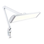 3500 Lumens LED Desk Lamp with Clamp – 26" Ultra-Wide, 3 Light Modes, Touch Control Light, White