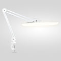 2200 Lumens LED Desk Lamp with Clamp – 20” Wide Shade, 3 Light Modes, Dimmable Task Light, White