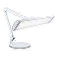 3500 Lumens LED Desk Lamp – 26” Ultra-Wide Shade, Non-Flickering Task Light with Base, White