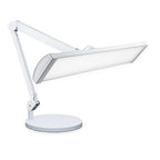 3500 Lumens LED Desk Lamp – 26” Ultra-Wide Shade, Non-Flickering Task Light with Base, White