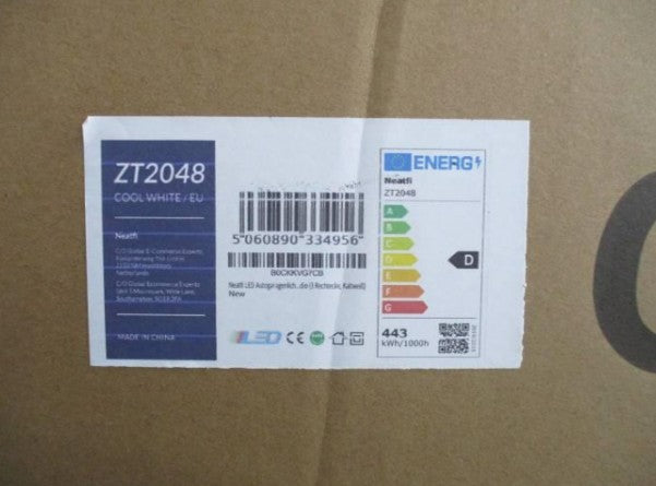 3 Rectangles LED Ceiling Light – 52,800 Lumens, Easy Installation for Shops & Salons, Cool White