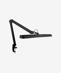 22" Wide Shade XL 2,500 Lumens LED Task Lamp with Clamp with Correlated Color Temperature - Black