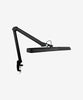 22" Wide Shade XL 2,500 Lumens LED Task Lamp with Clamp with Correlated Color Temperature - Black