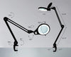 Bifocals 1,200 Lumens Super LED Magnifying Lamp with Clamp - Black