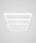 4 Panels LED Ceiling Light – 31,680 Lumens Ultra-Bright for Auto Shops, Warehouse & Gyms, Cool White