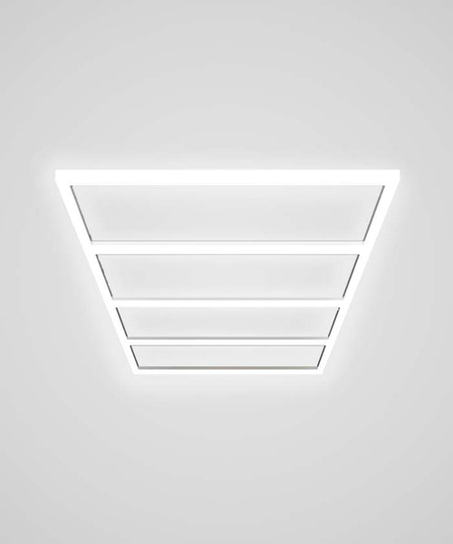 4-Panel Ultra-Bright LED Car Garage Light - White