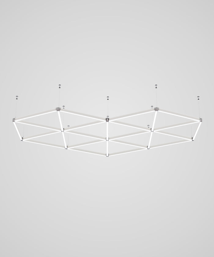 Luz LED moderna con forma de corazón para garaje con kit para colgar - Blanco frío