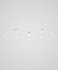 Luz LED moderna con forma de corazón para garaje con kit para colgar - Blanco frío