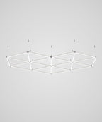Luz LED moderna con forma de corazón para garaje con kit para colgar - Blanco frío